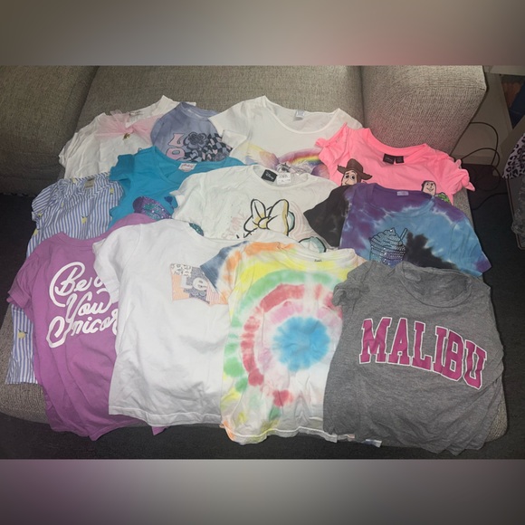 The Children's Place Other - Lot of 12 tshirts for girls size 6/7